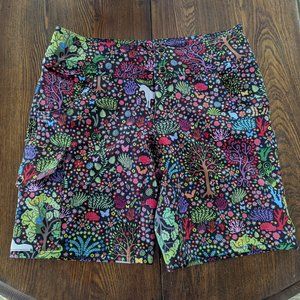 Shredly Tina Unicorn Print MTB Shorts